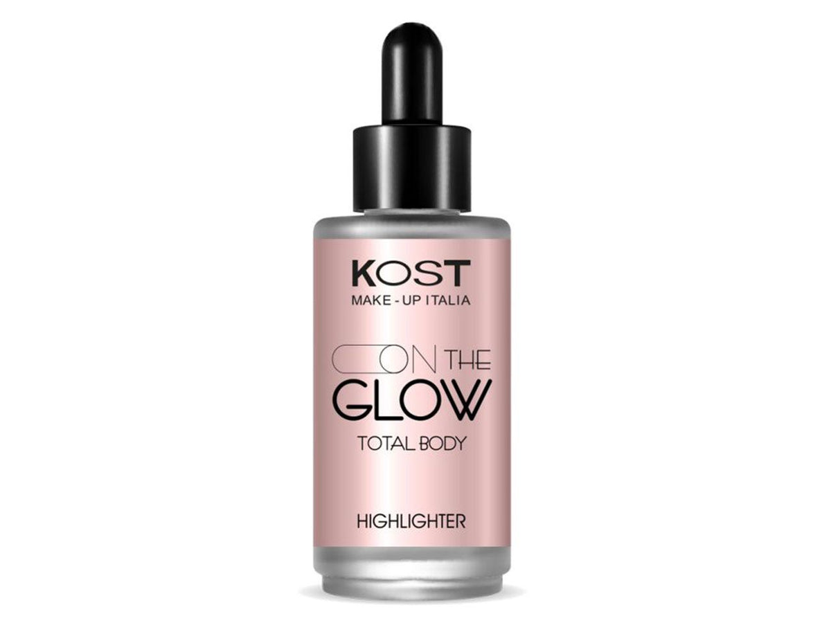 Illuminante in gocce per viso e corpo on the glow kost 03