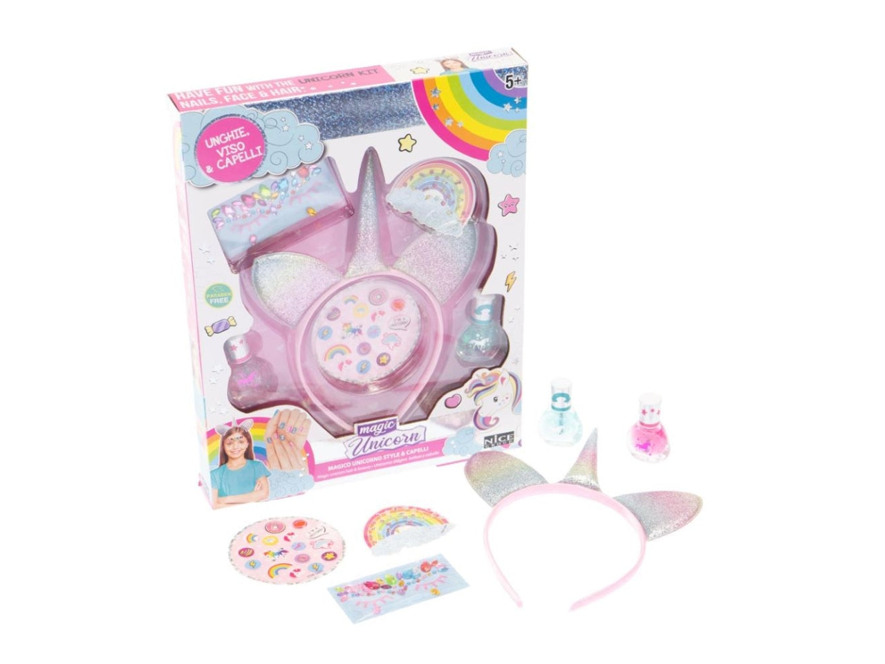 Magic unicorn hair beauty 16001