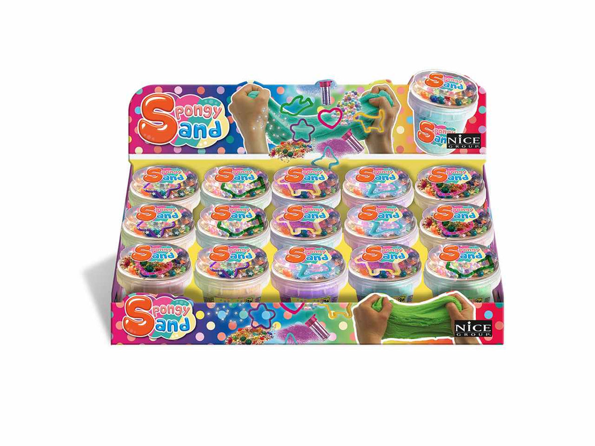 Spongy sand mix barattolo $