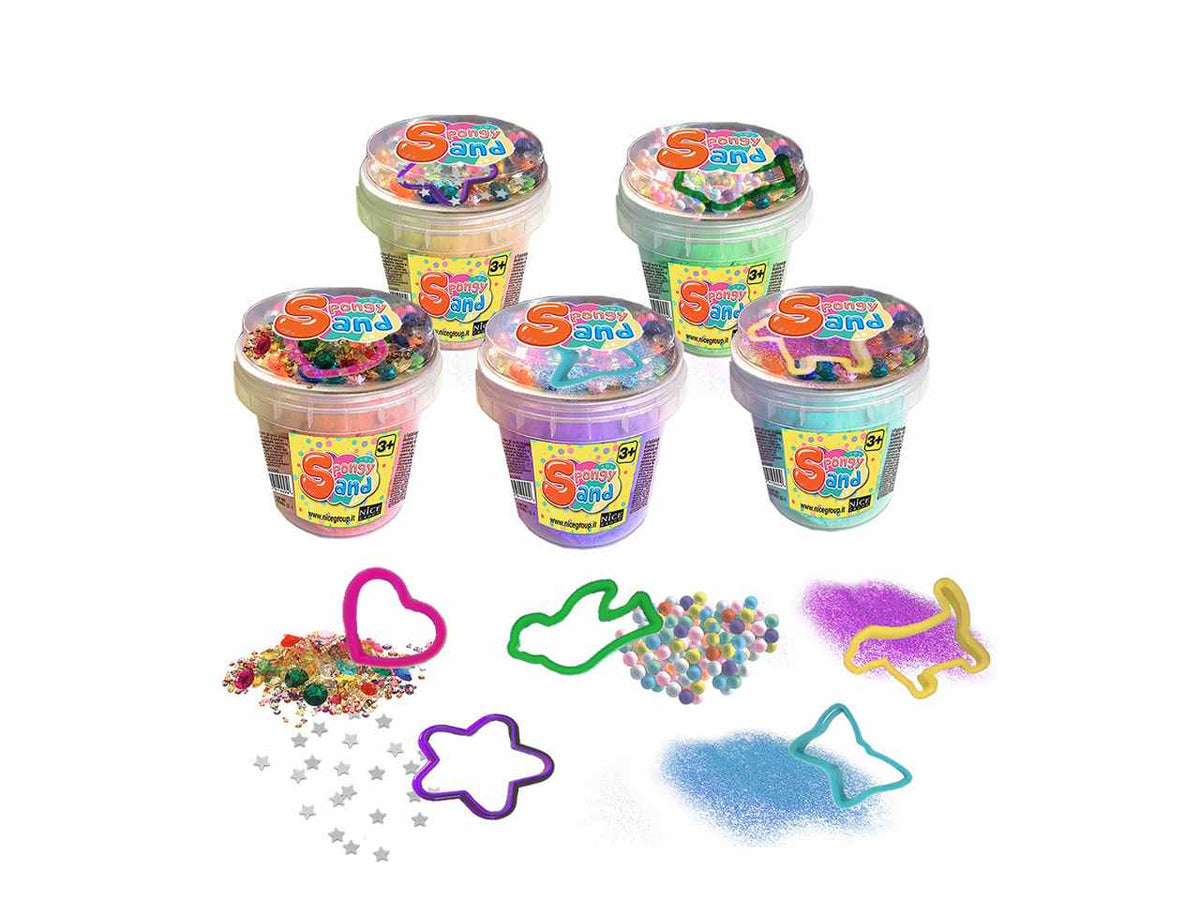 Spongy sand mix barattolo $