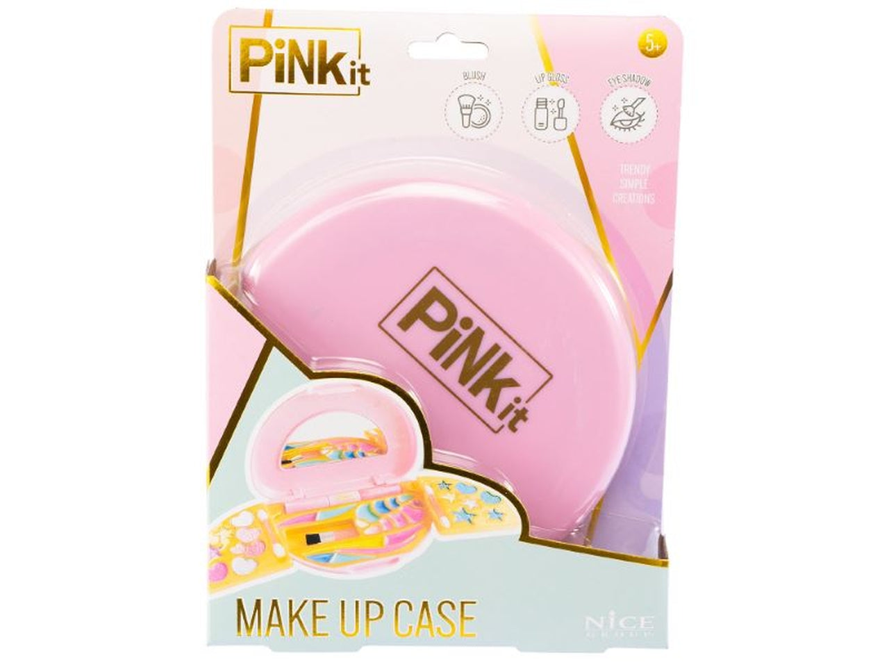 Pink it make up case