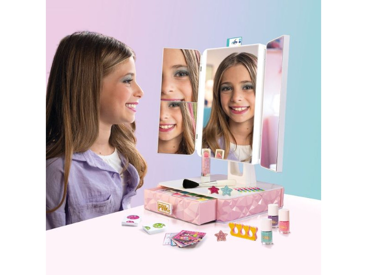 Pink it smart vanity