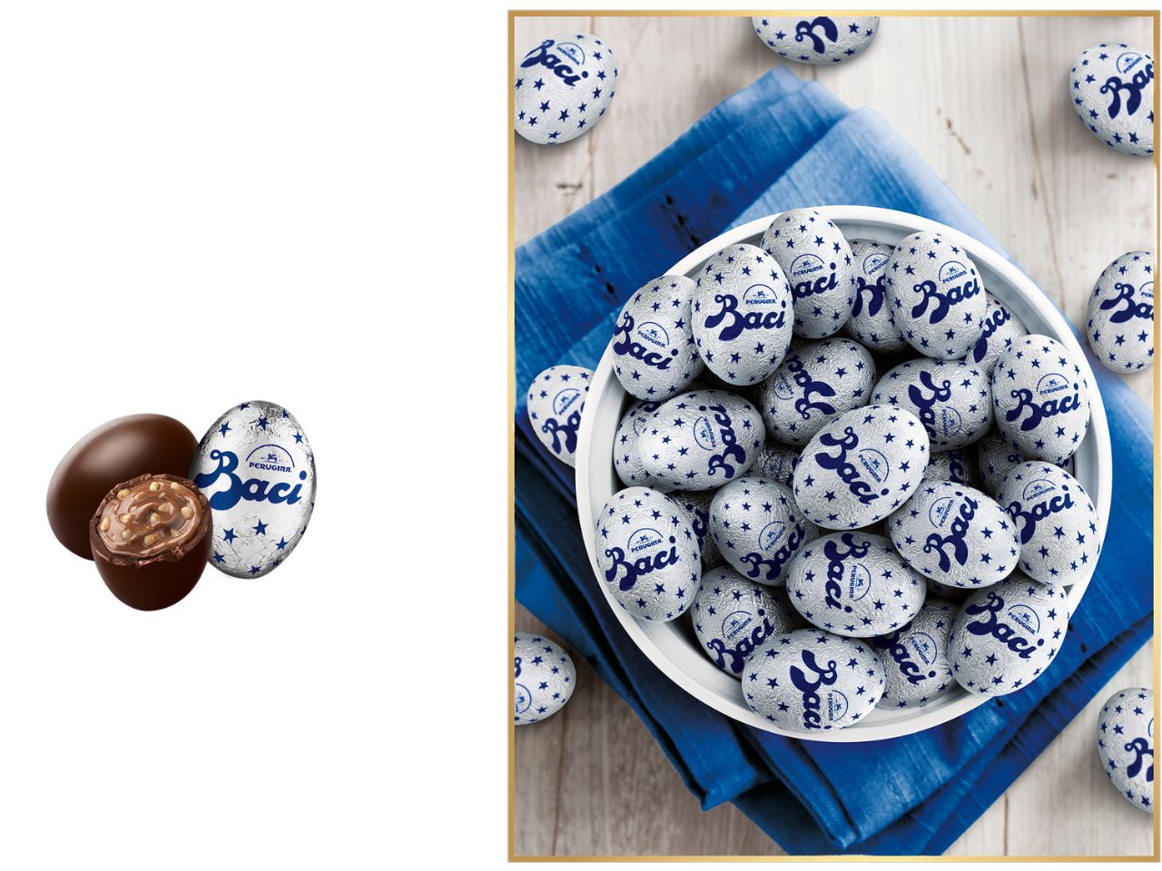 Baci ovetti sfusi in sacchetto 500g$