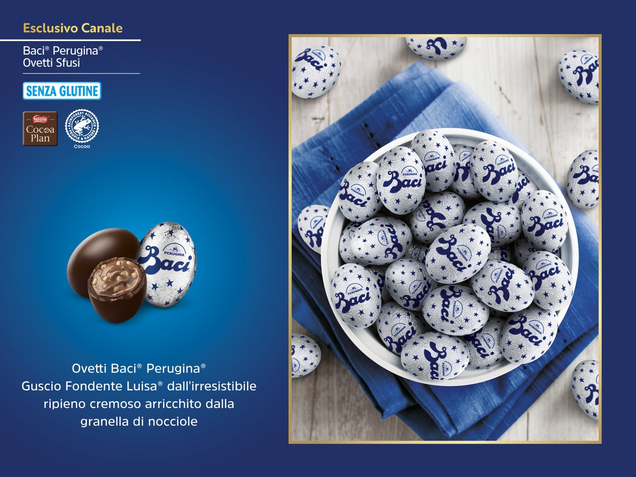 Baci ovetti sfusi in sacchetto 500g$
