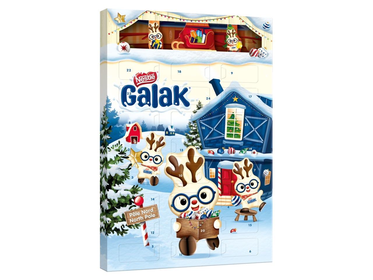 Galak calendario dell' avvento 196,8gr