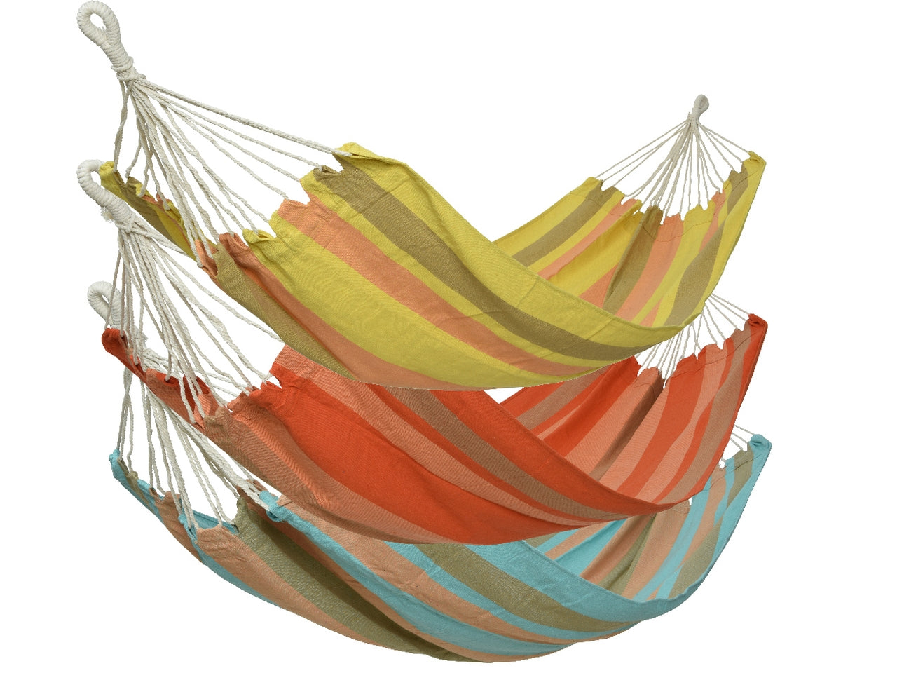 Amaca in cotone multicolor etnico senza supporto 100x200 cm - Outdoor Living