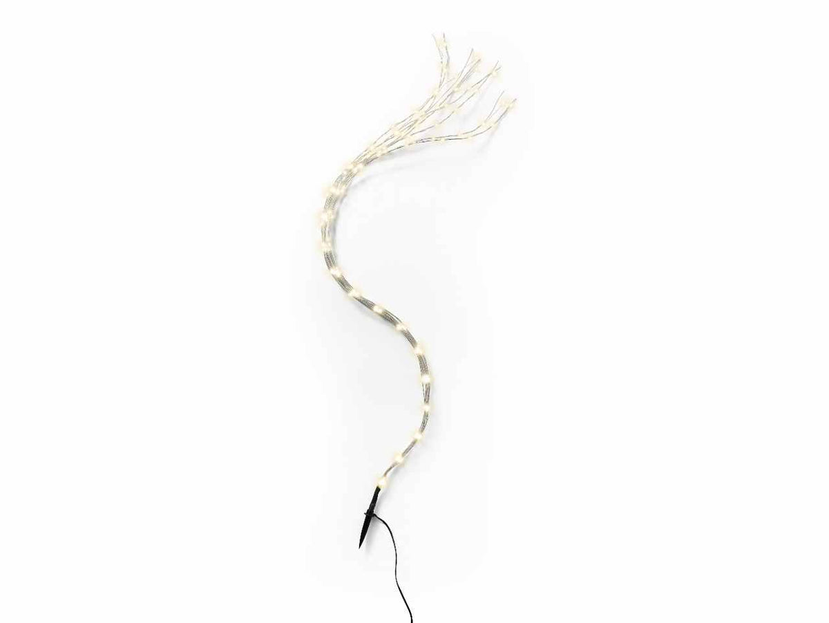 Catena luci 40 micro led 40cmbianco caldo con funzionamento a batteria uso esterno bianco caldo $