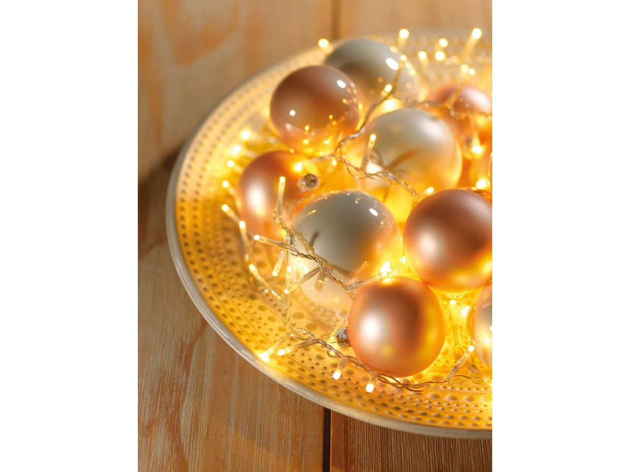 Catena luci 500led bianco caldo 8 funzioni 11mt filo trasparente per uso interno/esterno