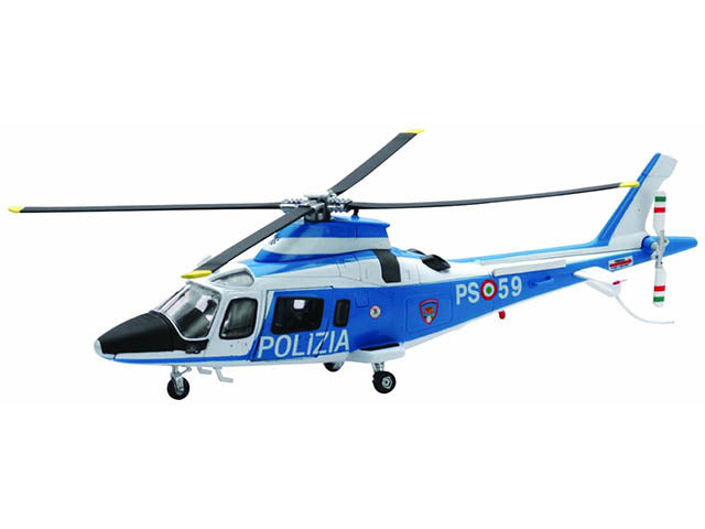 Elicottero 1:43 agusta polizia 25173