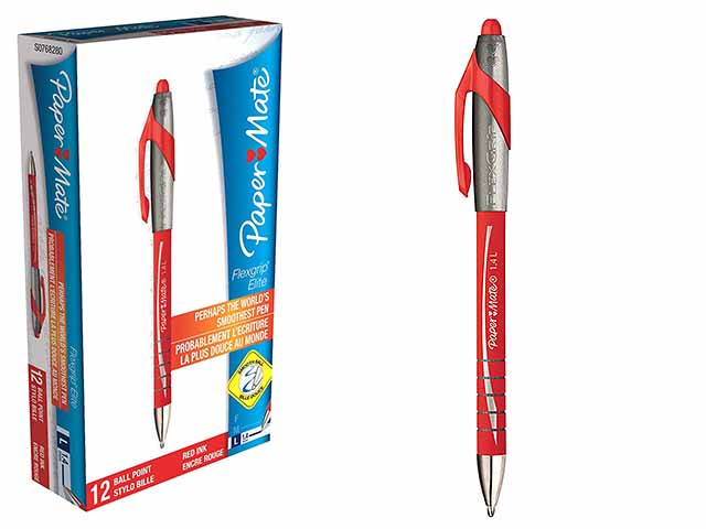Penna flex elite rosso 12 pezzi