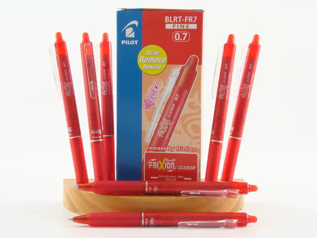 Penna sfera frixion clicker 07 rosso blrt-fr7 r