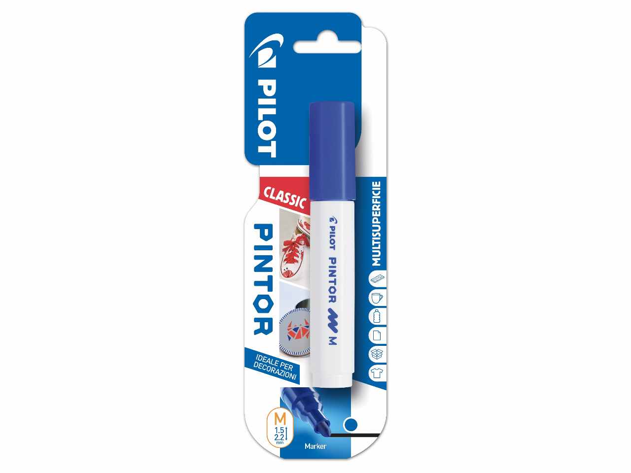 Pilot marcatore pintor m blu 3802227