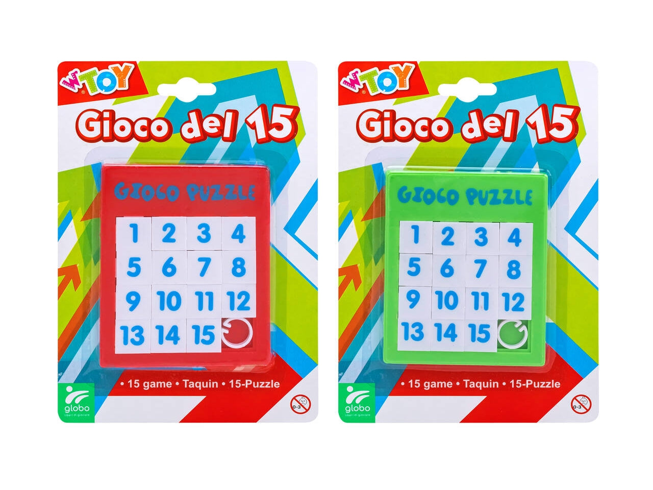 W toy gioco del 15 8,6x10,5cm in 2 modelli assortiti