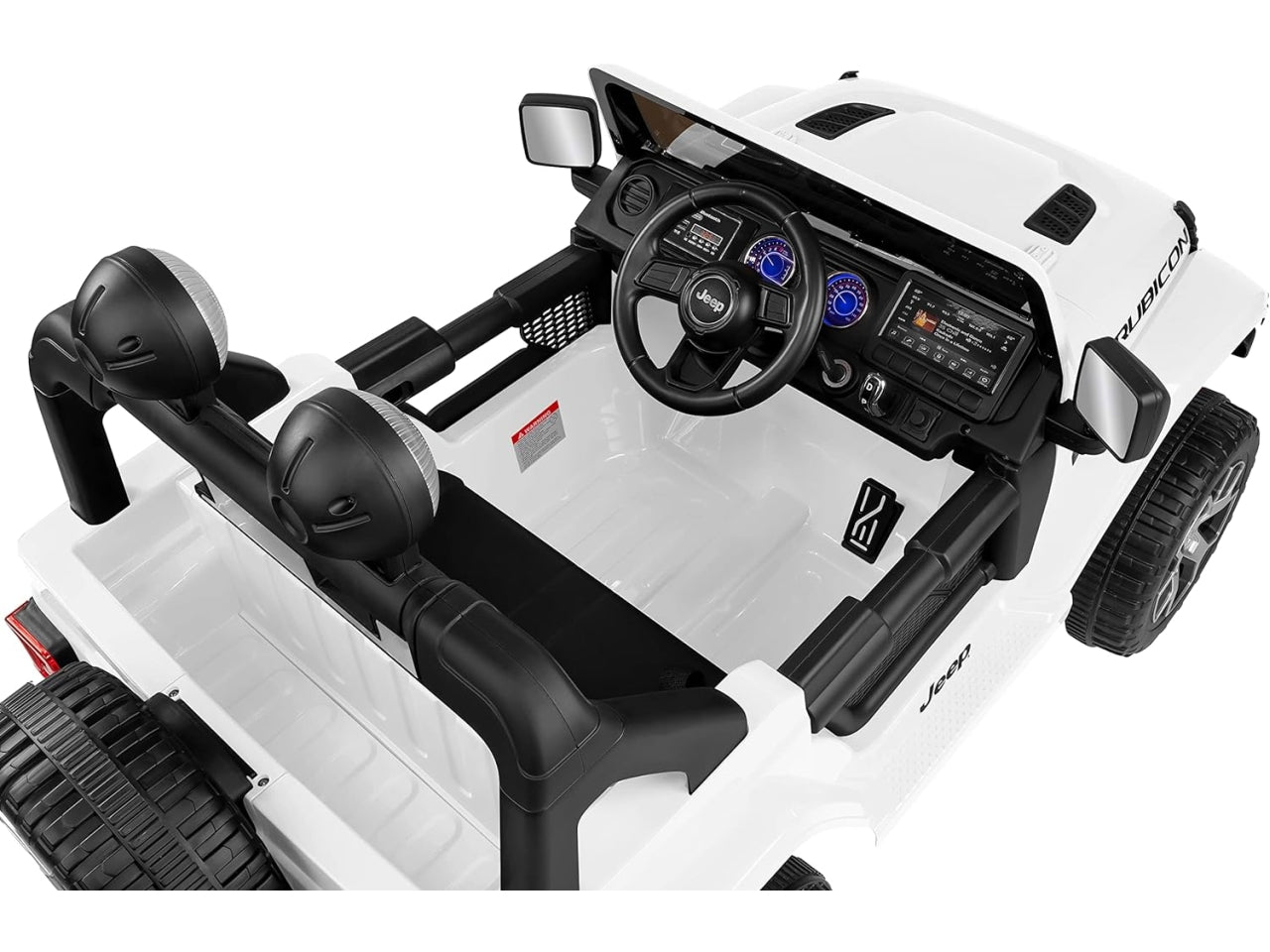 Auto radiocomandata Jeep Wrangler bianca 12V $