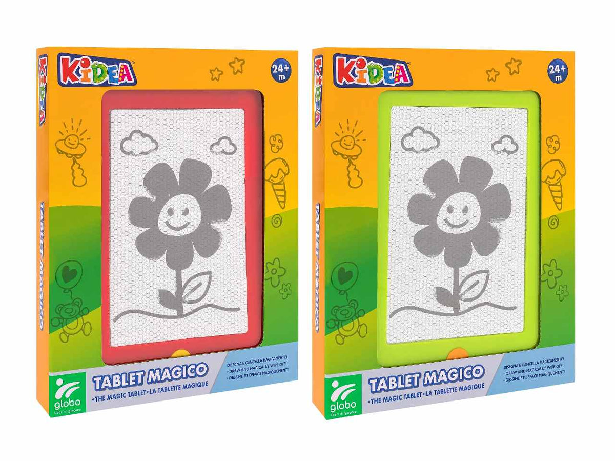 Vitamina G lavagna magnetica pad in bianco e nero