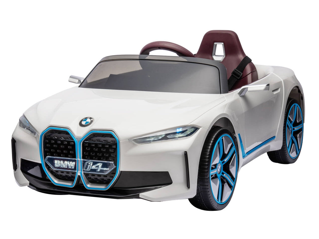 E-spidko auto elettrica Bmw i4 12v bianca