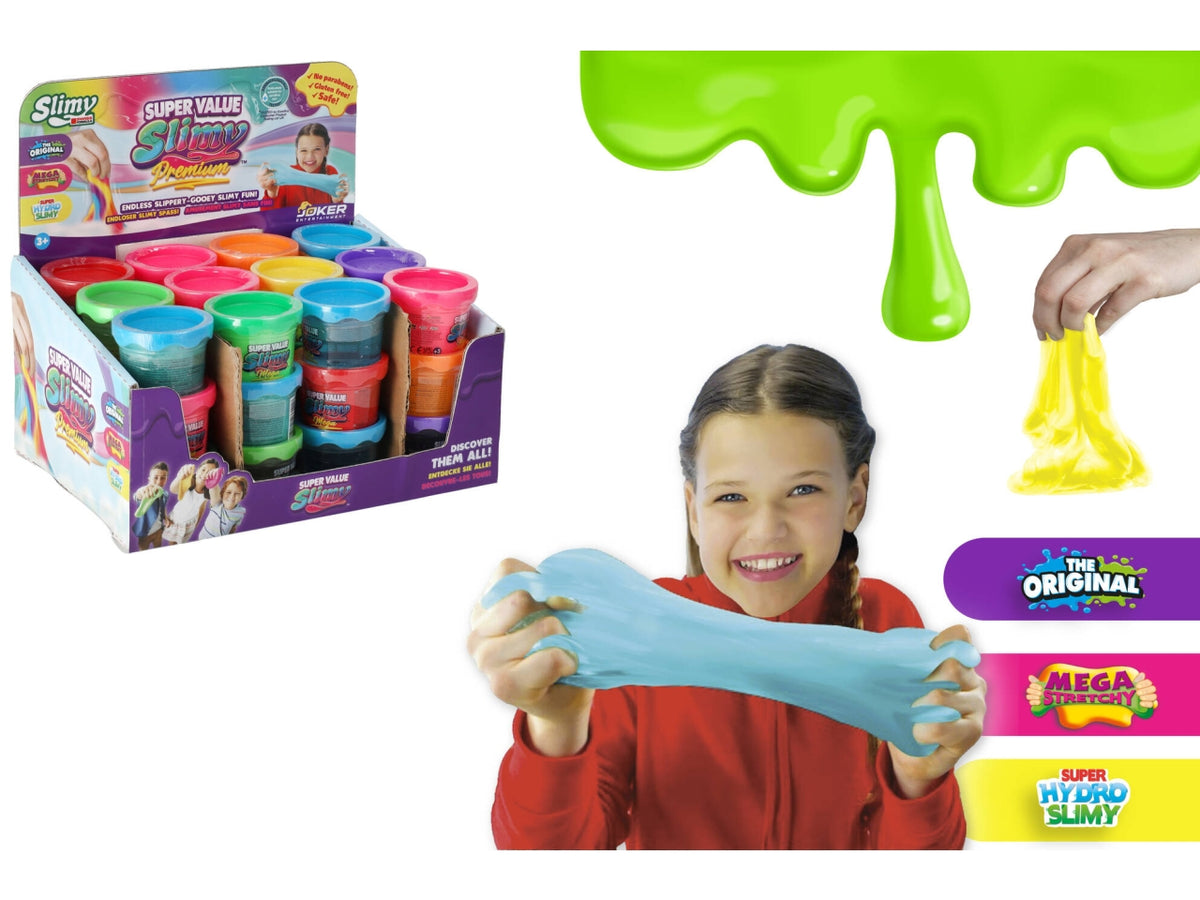 Joker slimy lime assortiti 36 pezzi