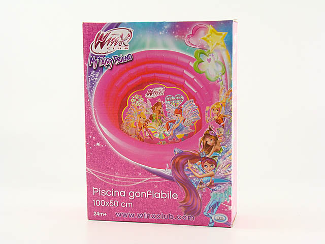 Piscina per giardino bambini winx 100x50cm