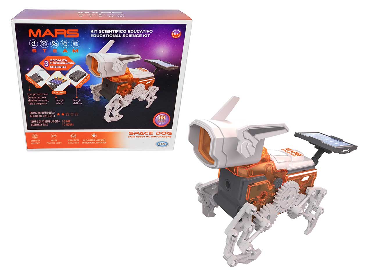Mars space dog robot $