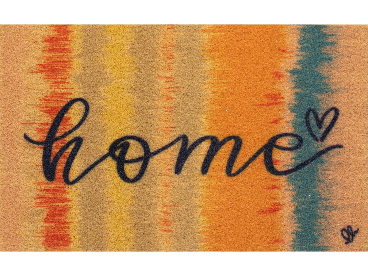 Zerbino in eco cocco multicolor per esterno 40x65 cm - Olivo Tappeti
