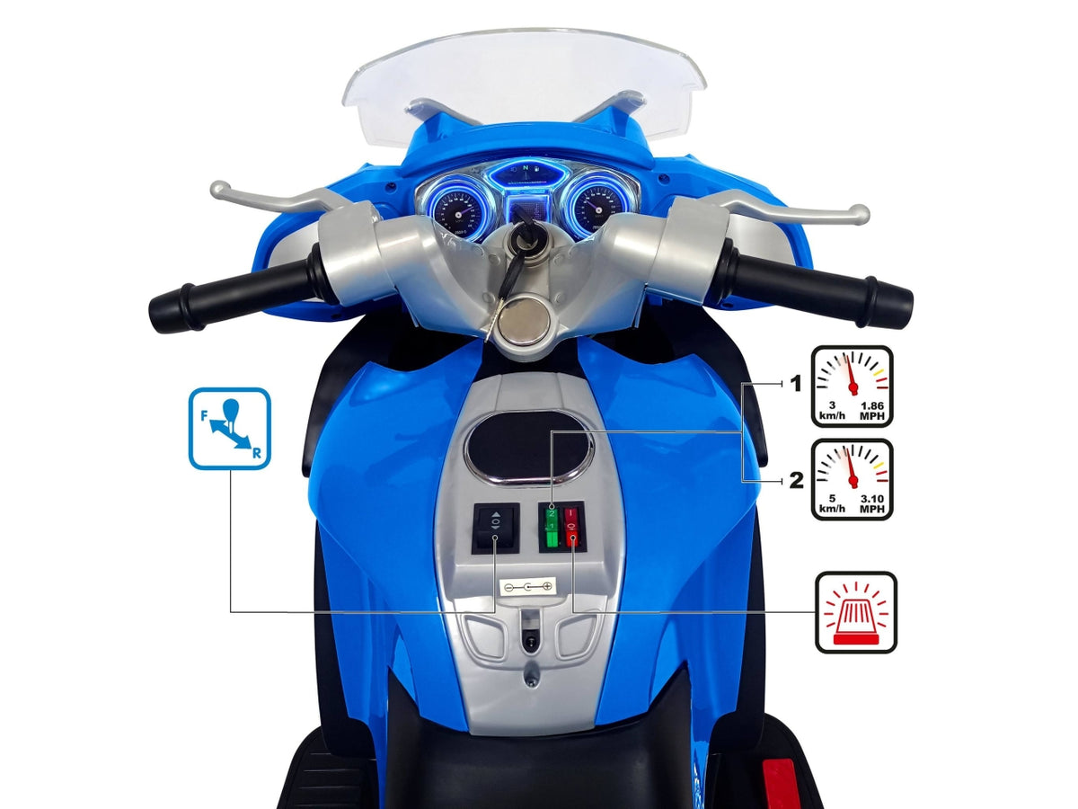 Polizia di stato moto 12v