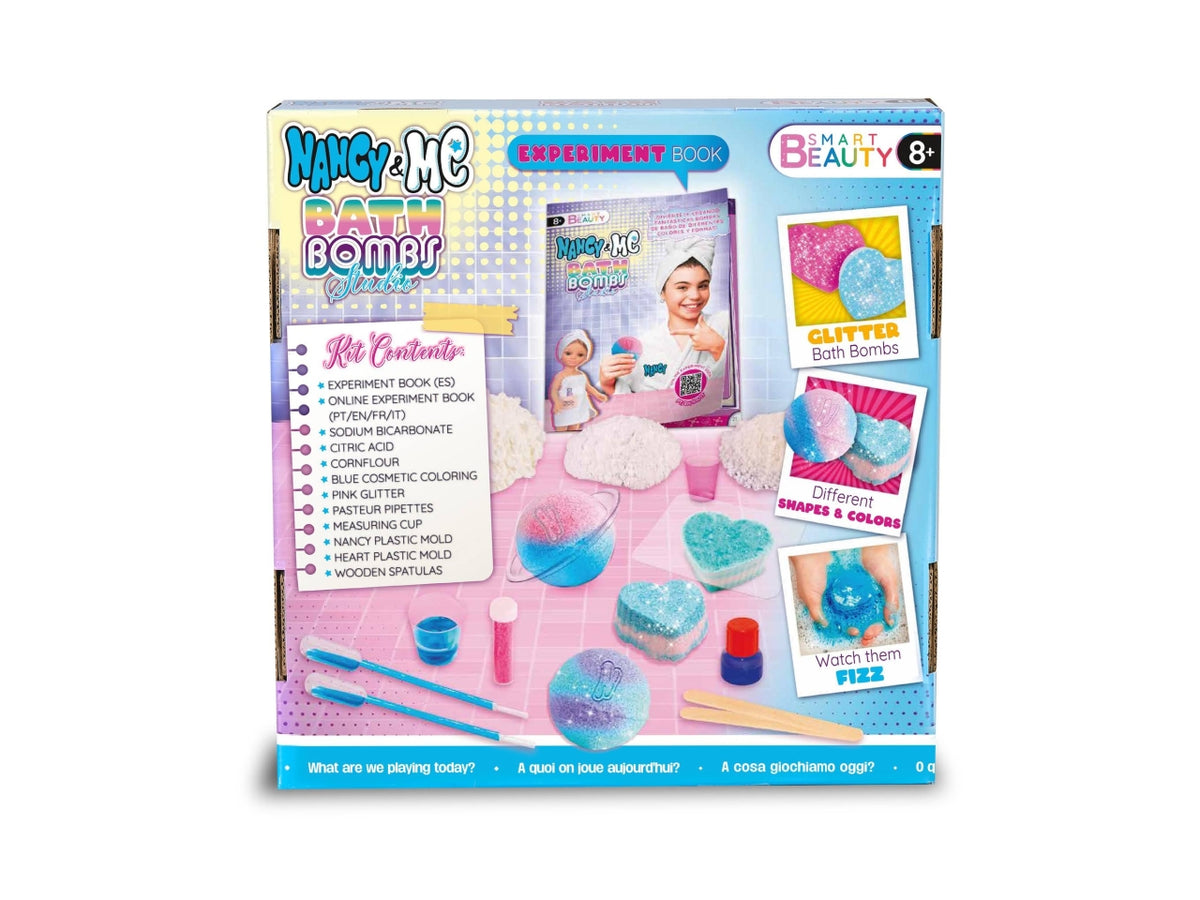Set Creativo bagno di Nancy&Me Bath Bombs Studio età 8+ | Famosa $