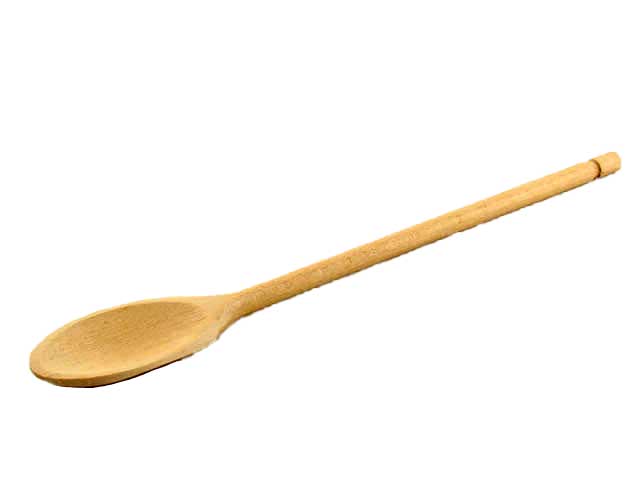 Cucchiaio legno torniti 35cm 1003