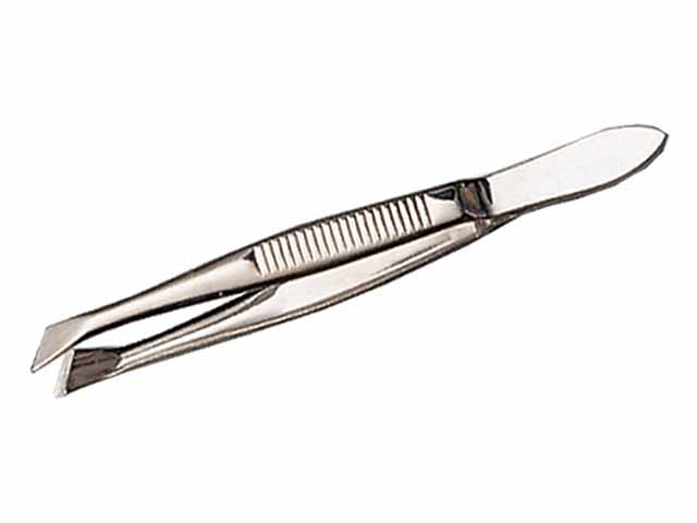 Pinzette inox 0185