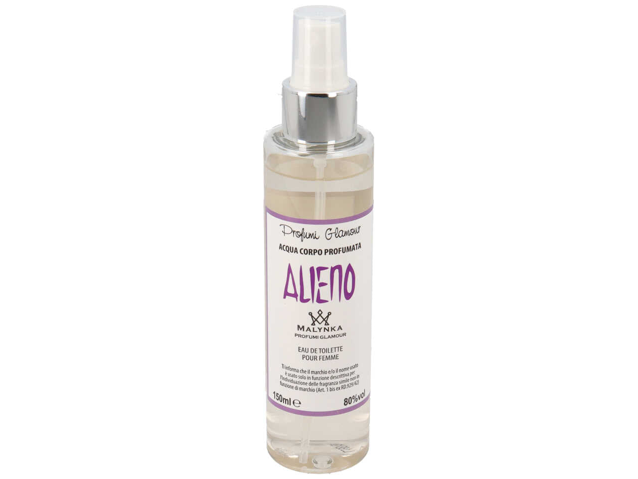 Acqua profumata 150ml donna alieno$