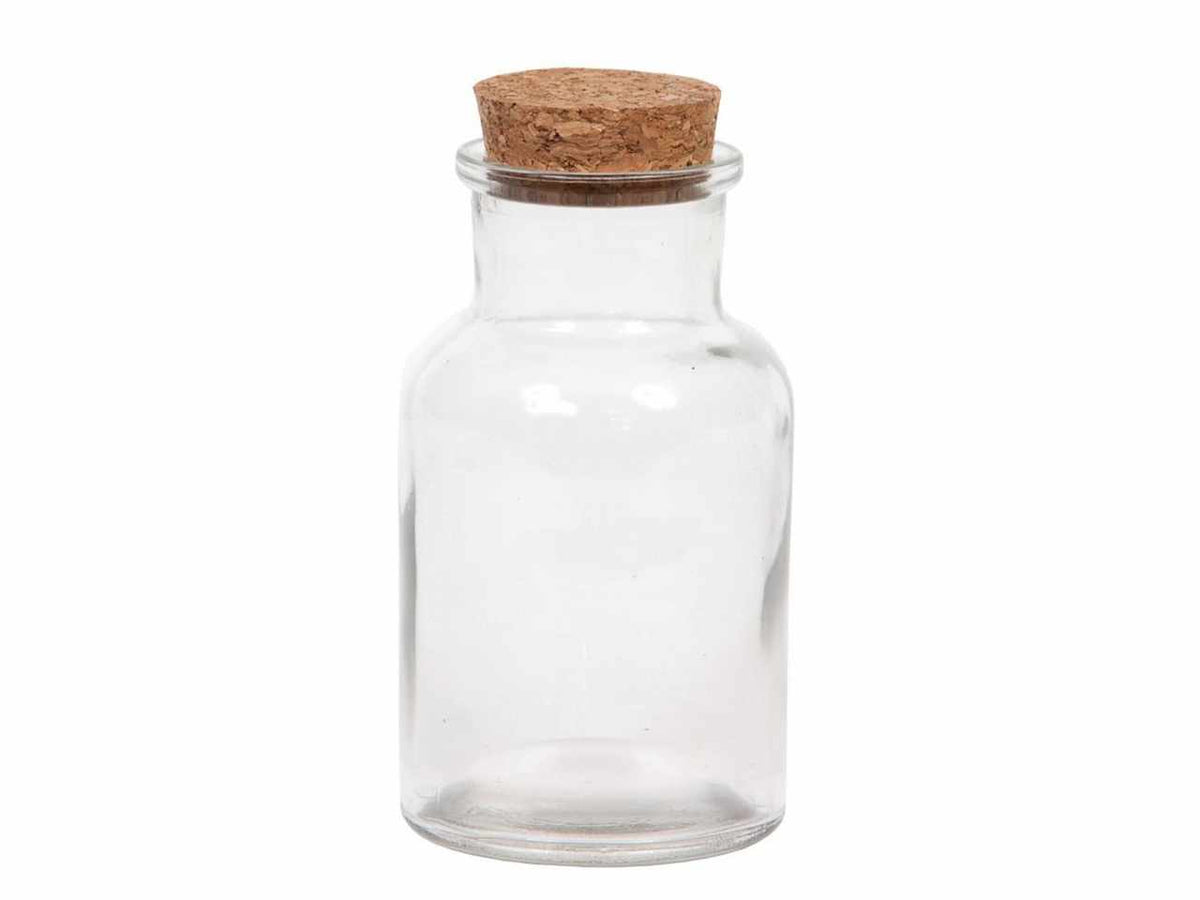Vasetto in vetro 4,5xh7,5cm 60ml 2782