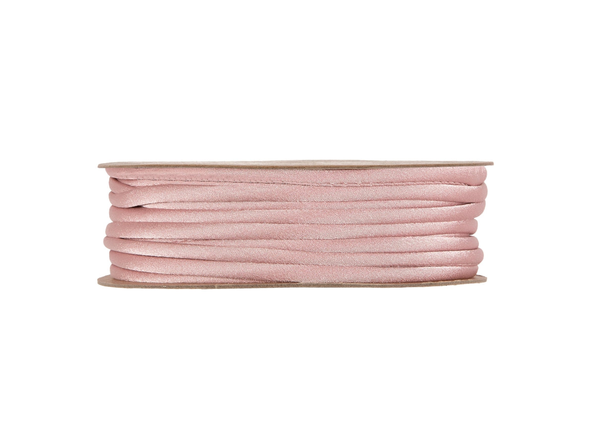 Cordino in raso 0,8cmx15mt di colore rosa
