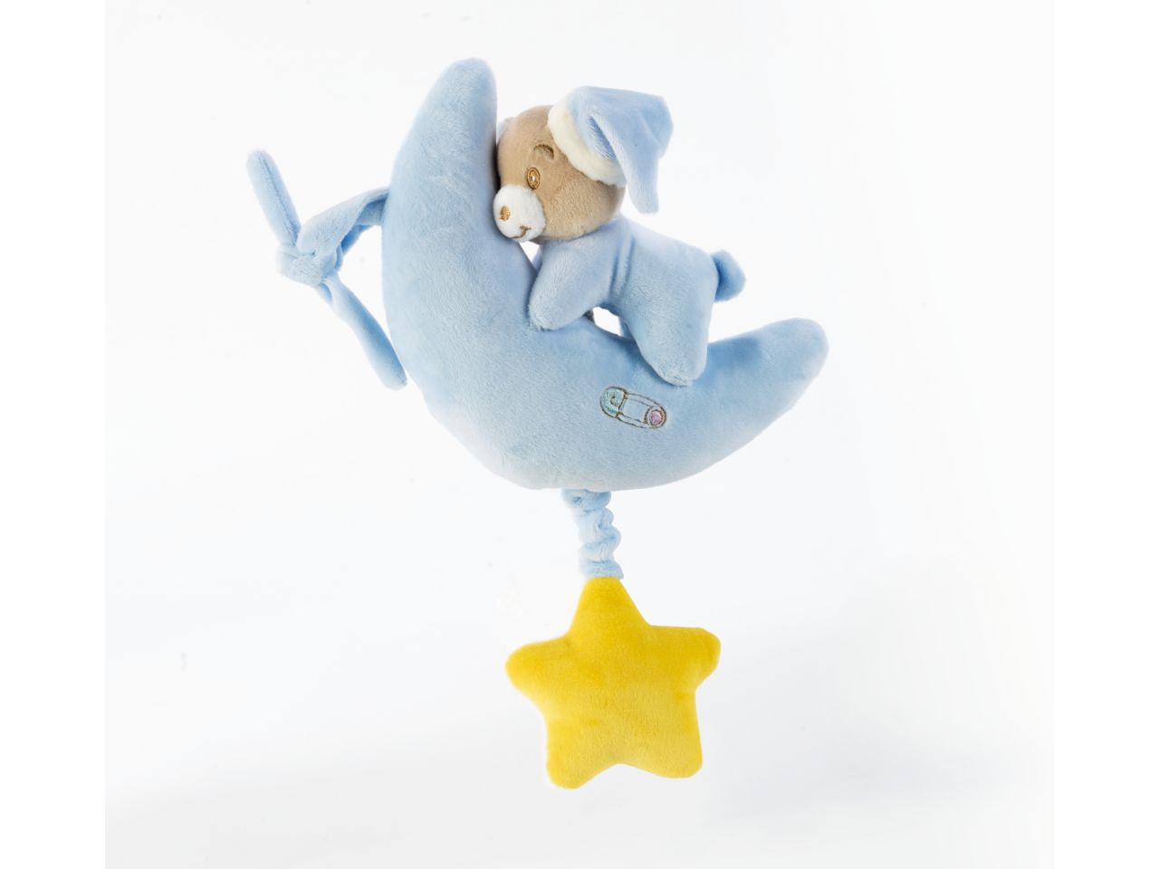 Orsetto luna carillon babycare misura 35cm