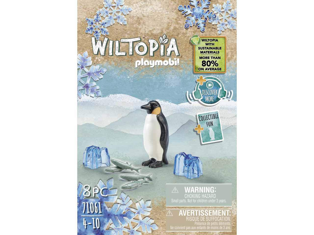 PLAYMOBIL wiltopia pinguino imperatore