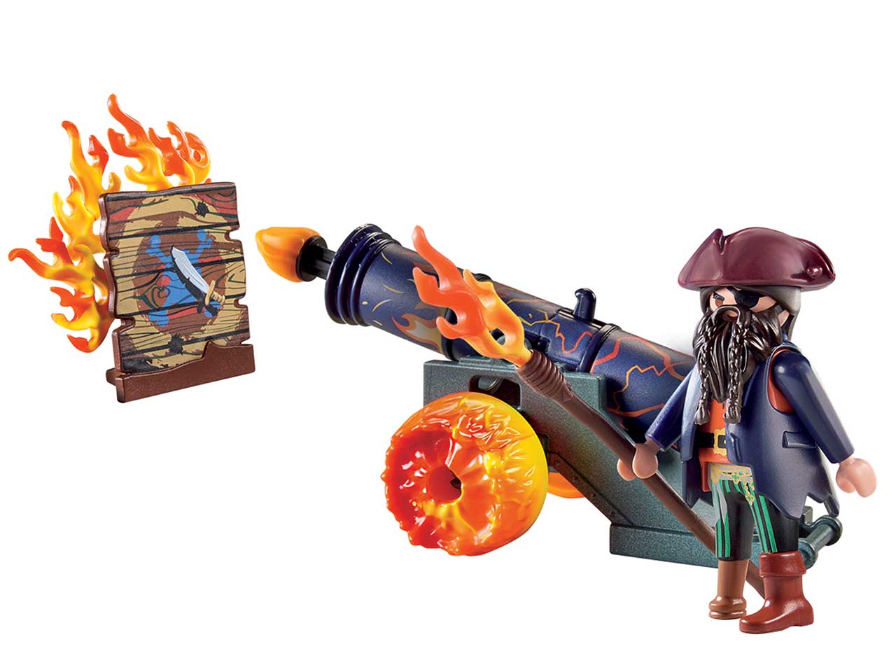 Playmobil pirata con cannone