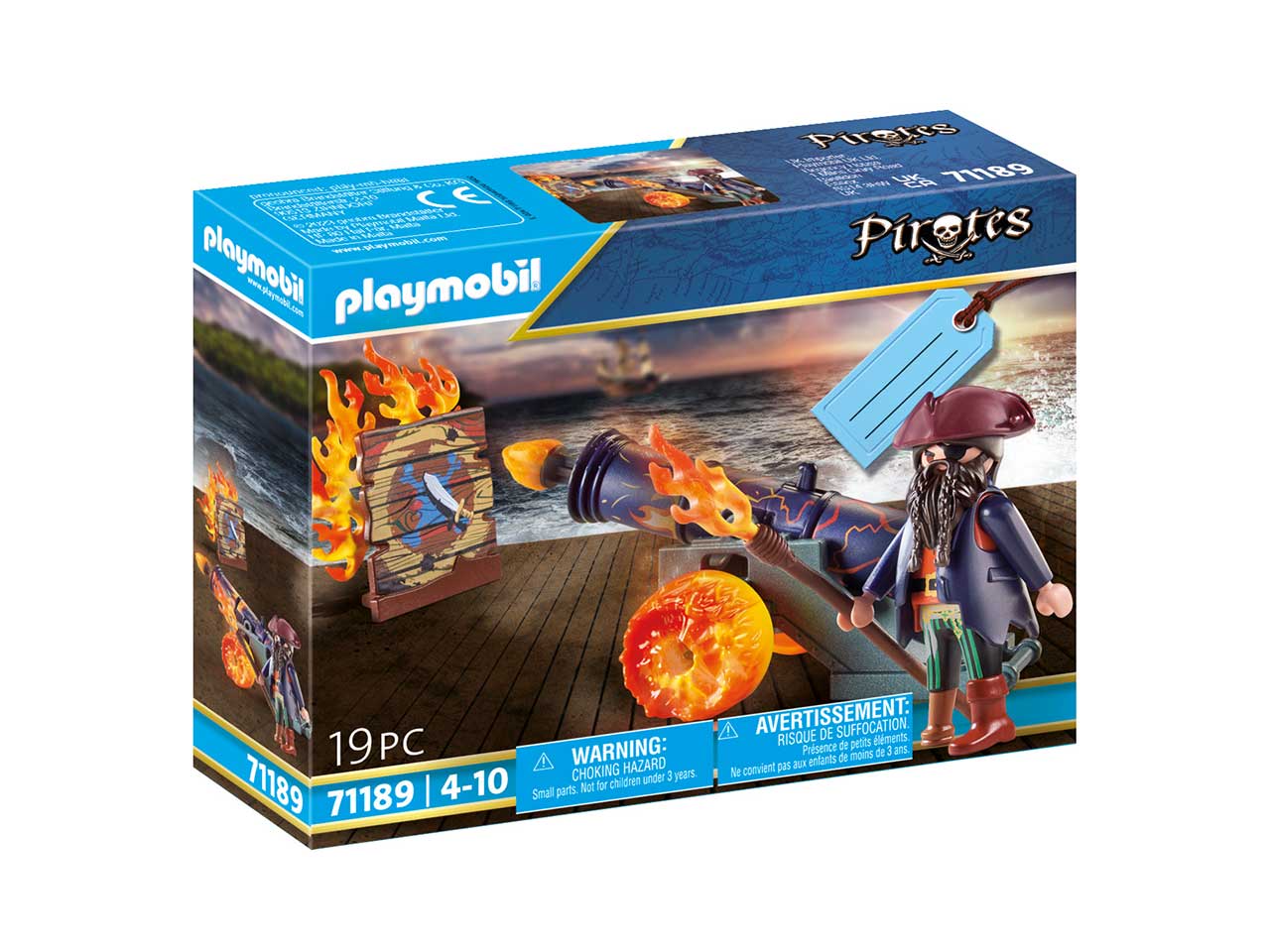 Playmobil pirata con cannone