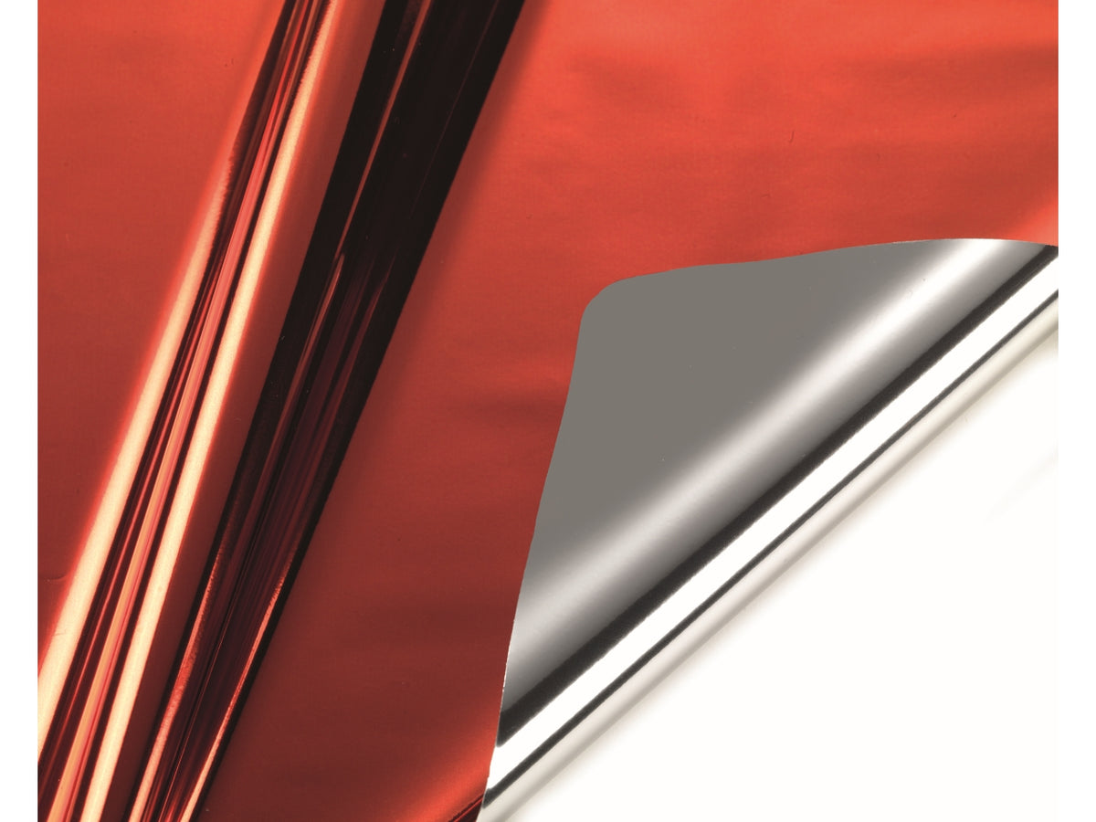 Bobina fondo pieno lucido 0,70x1mt rosso