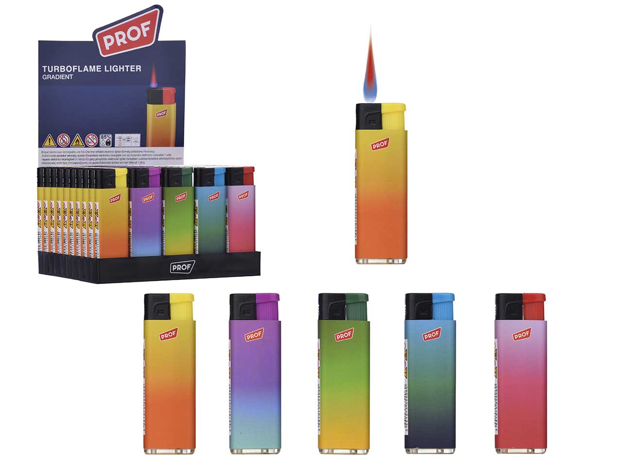 Prof gradient accendino turboflame