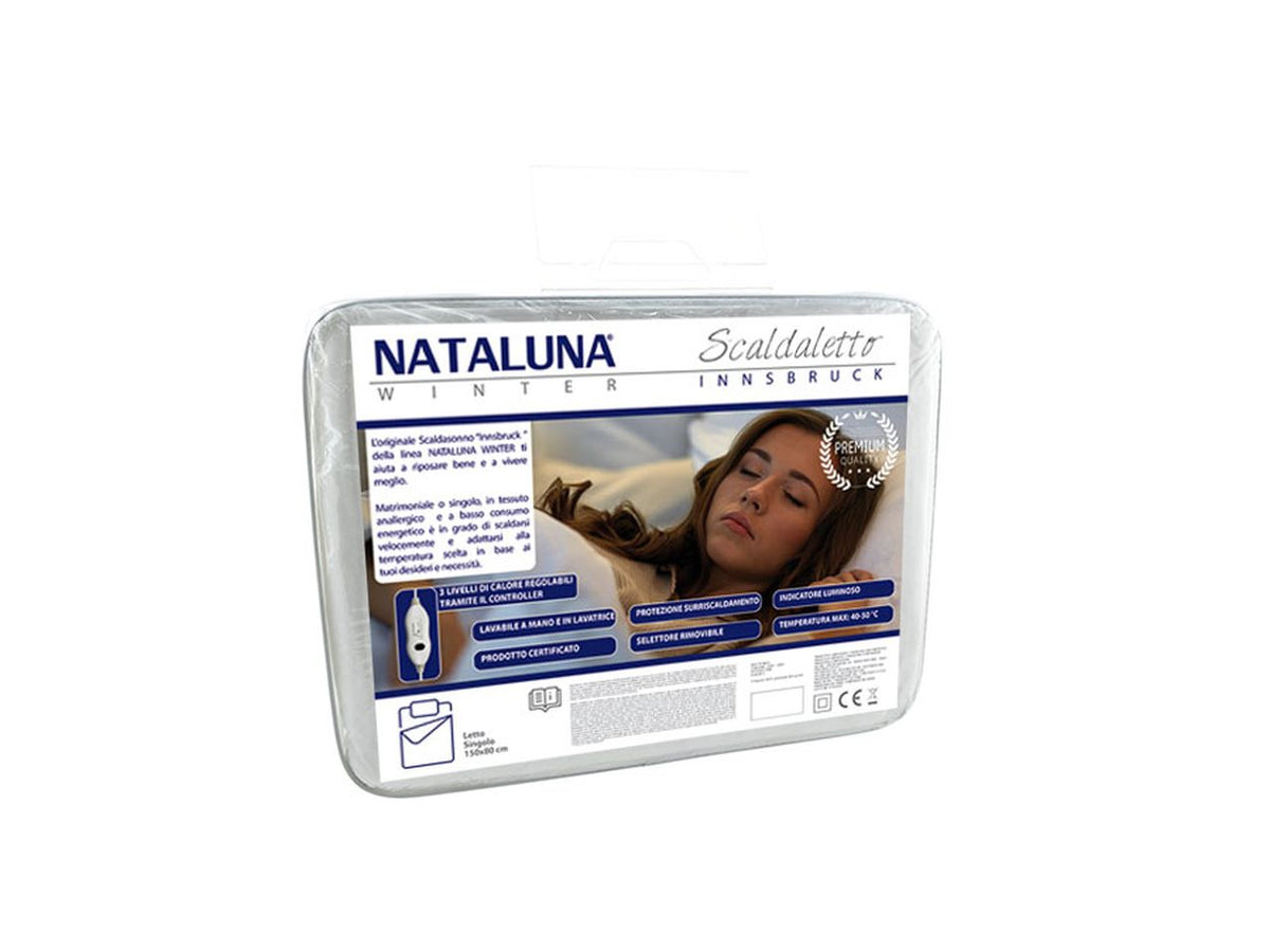 Scaldaletto elettrico 1 piazza misura 150x80cm con 3 temperature