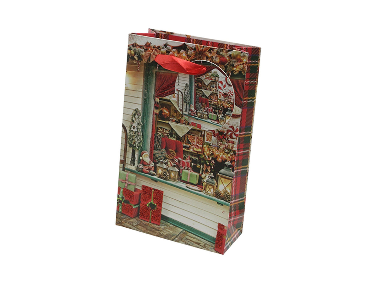 Shopper natalizia 210gr 11x5x18cm