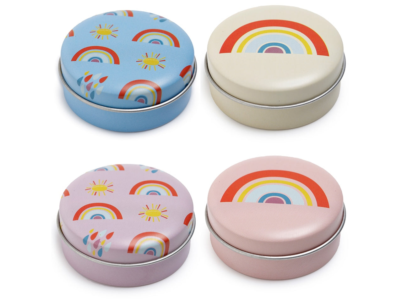 Burrocacao in vasetto decoro arcobaleno