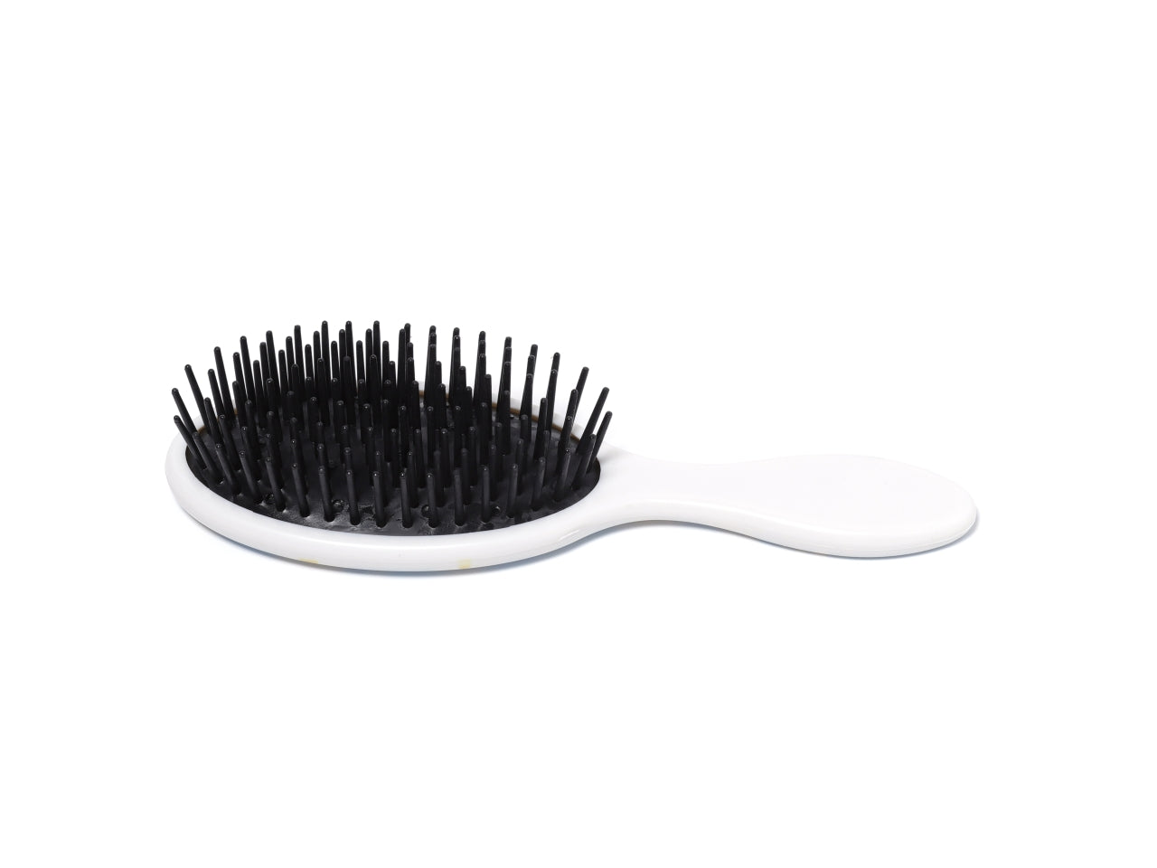 Spazzola per capelli con manico h.17cm con decoro sogno floreale