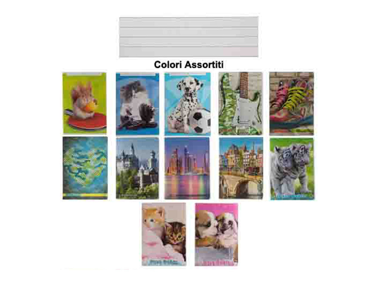 Maxi colorclub quaderno fogli 20+1 rigatura 1r la confezione contiene 10 quaderni