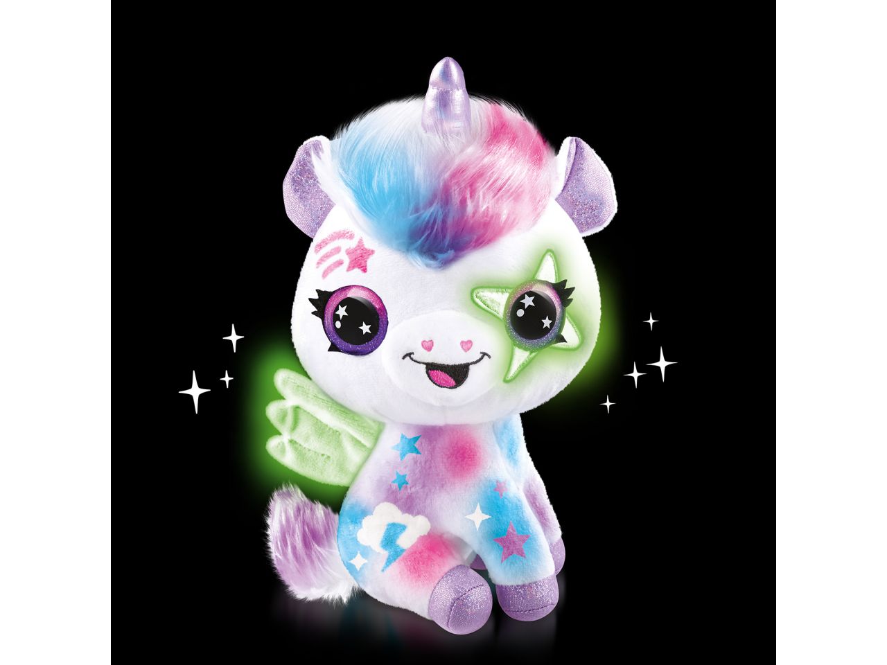 Airbrush plush magico unicorno