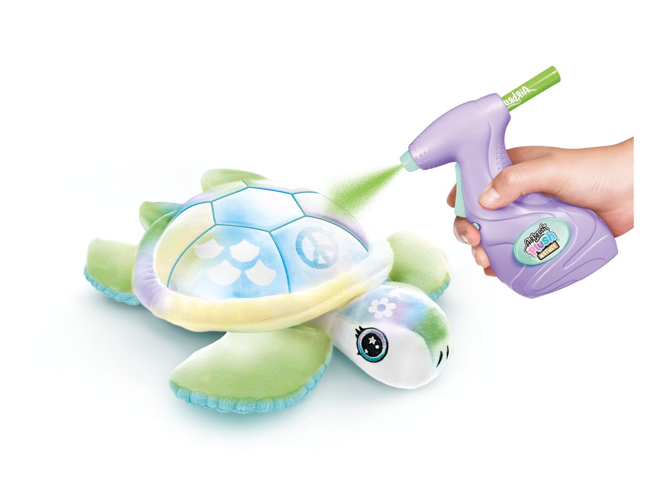 Airbrush plush nature tartaruga