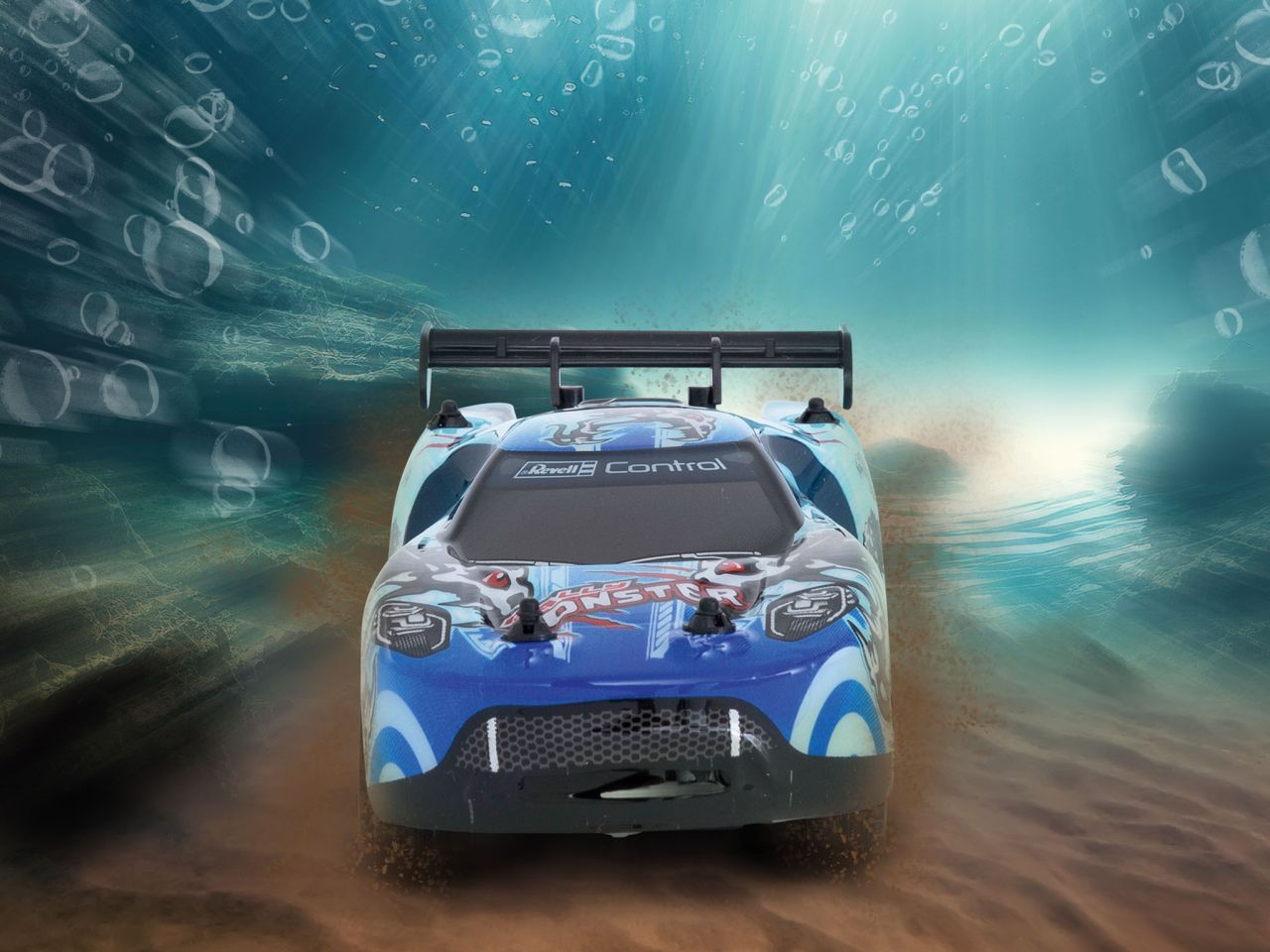 Auto radiocomandata rally monster