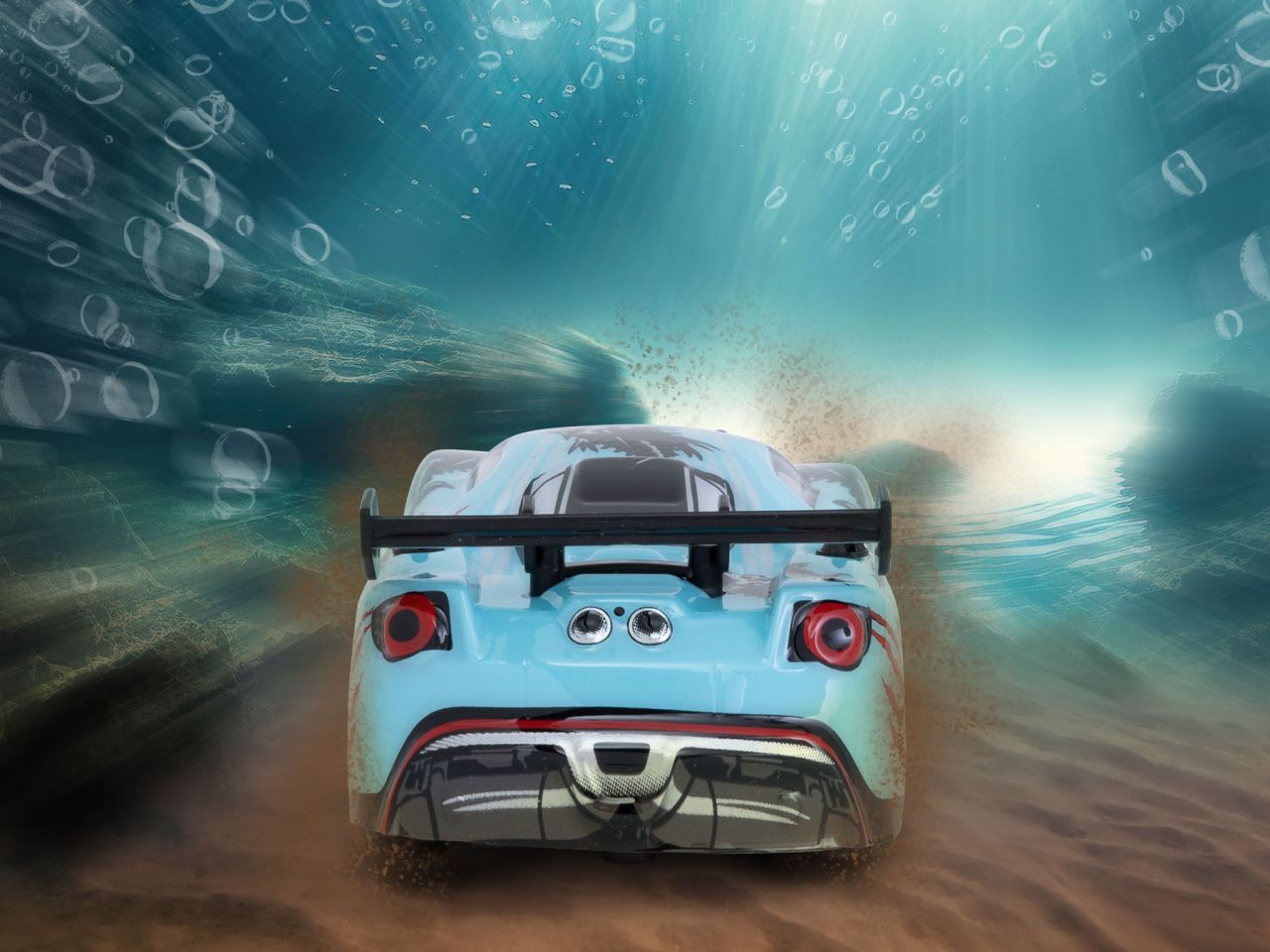 Auto radiocomandata rally monster