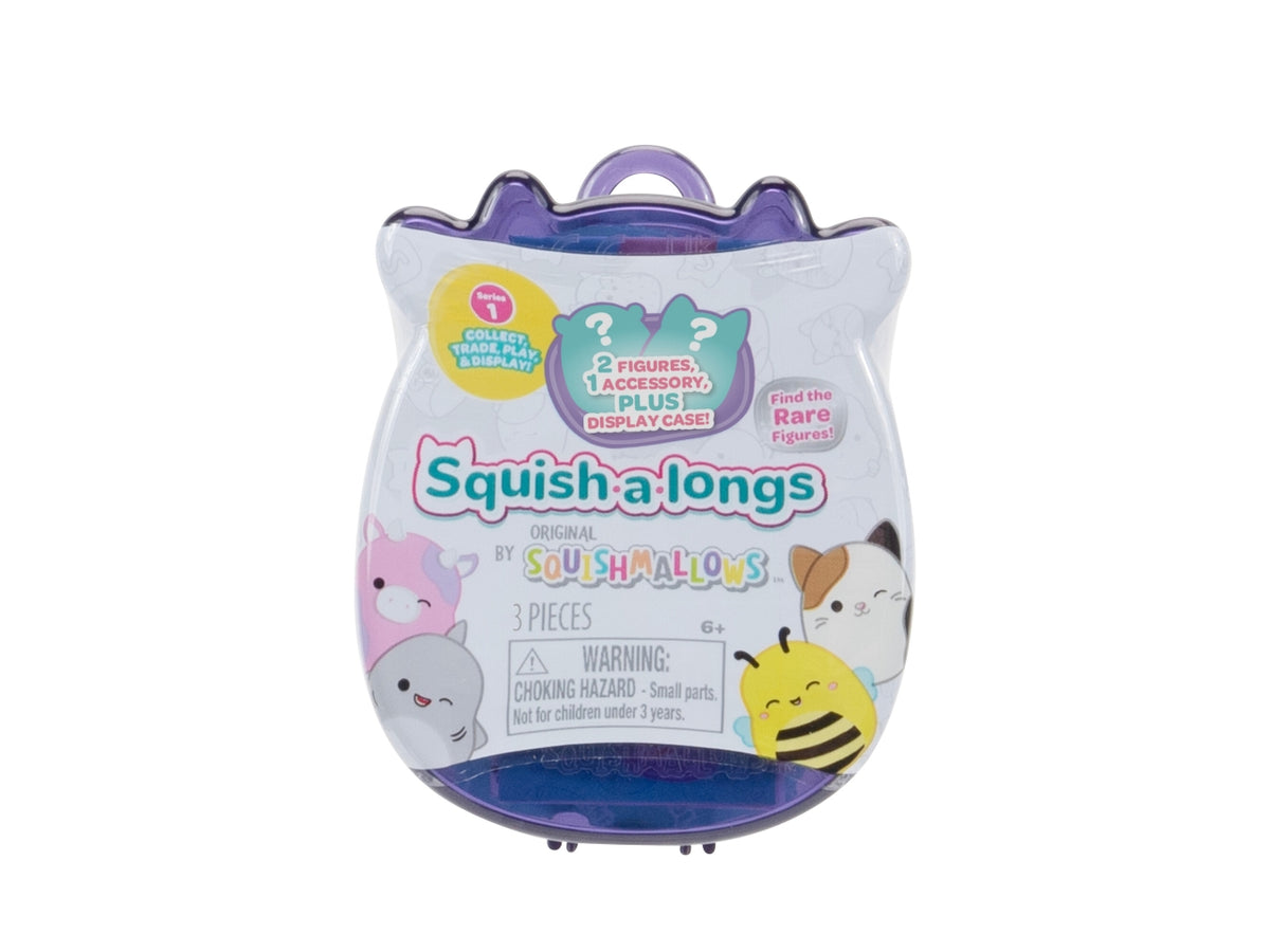 Peluche Squish a long surprise pack 2 personaggi e accessori | Rei Toys