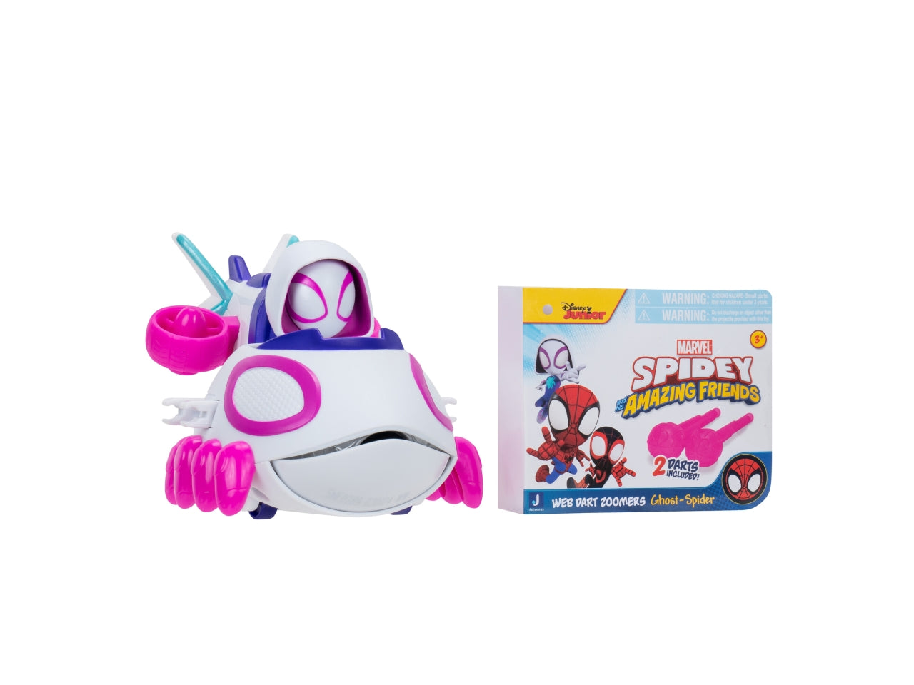 Veicolo lancia dardi con personaggio Spidey Marvel | Rei Toys