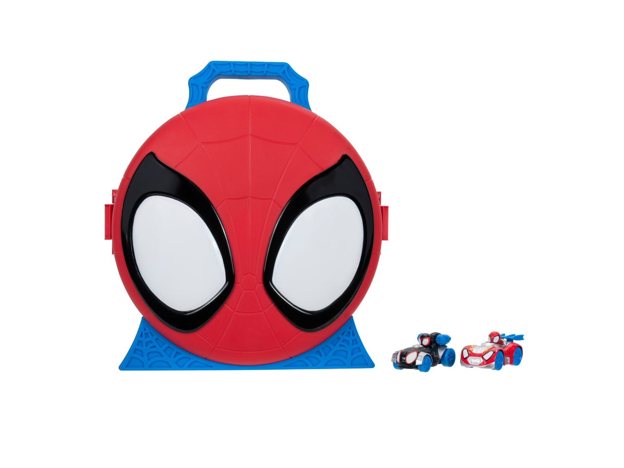 Valigetta Lancia Veicoli Con Due Veicoli Die Cast Spidey Marvel | Rei Toys