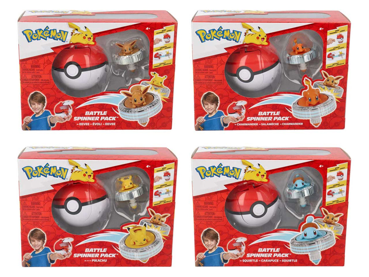 Pokémon trottola personaggio e pokè ball lanciatore $